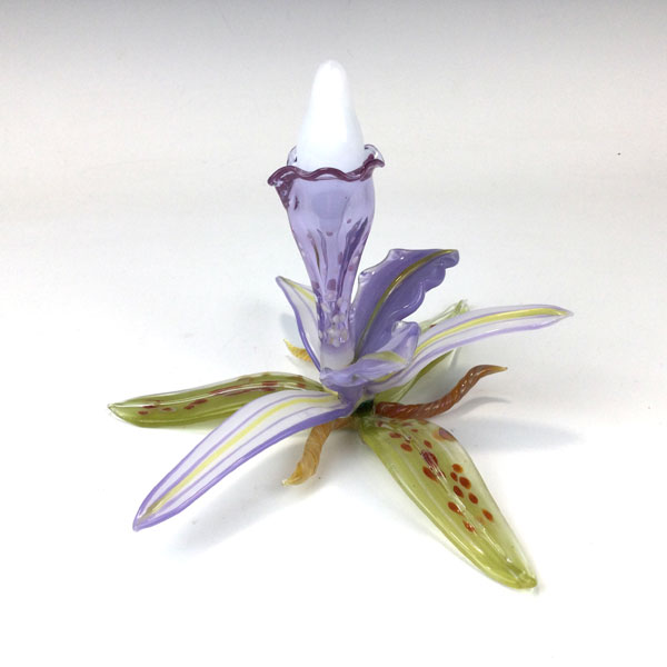 Lavender Orchid Bottle by Loy Allen - Image 4